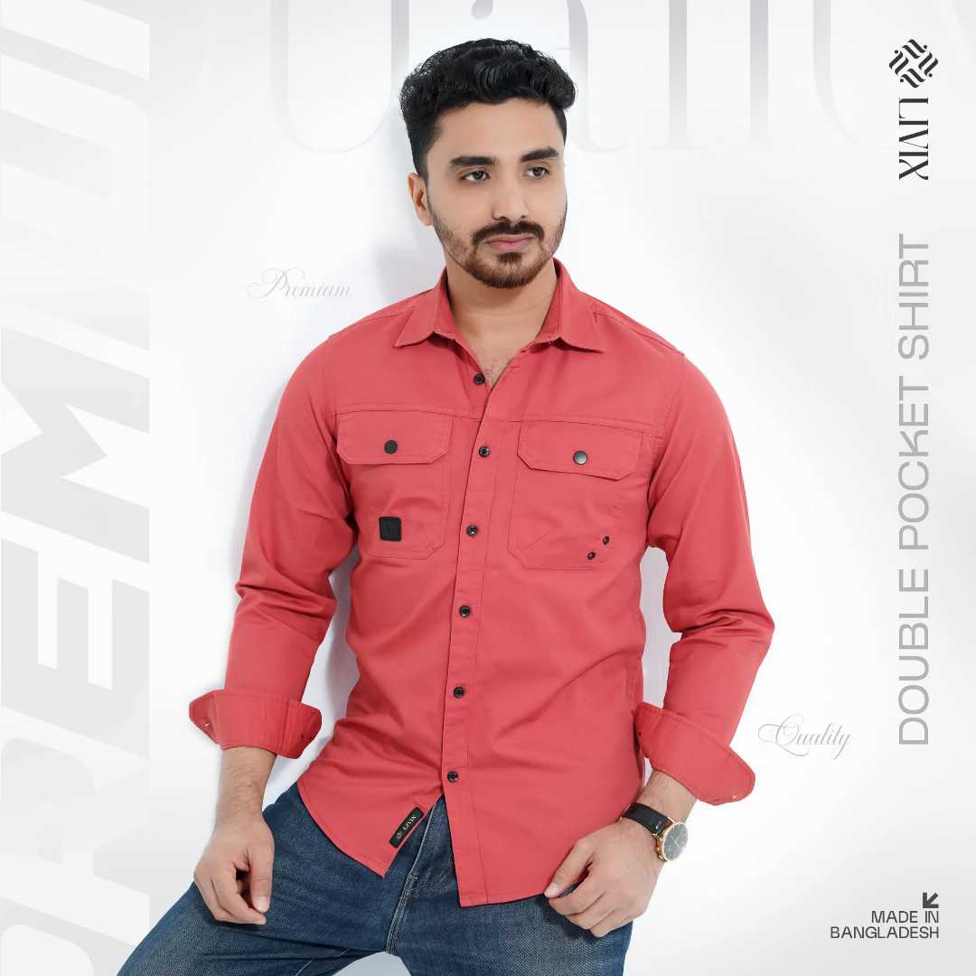 Premium,Double,Pocket,Shirt,PDPS001