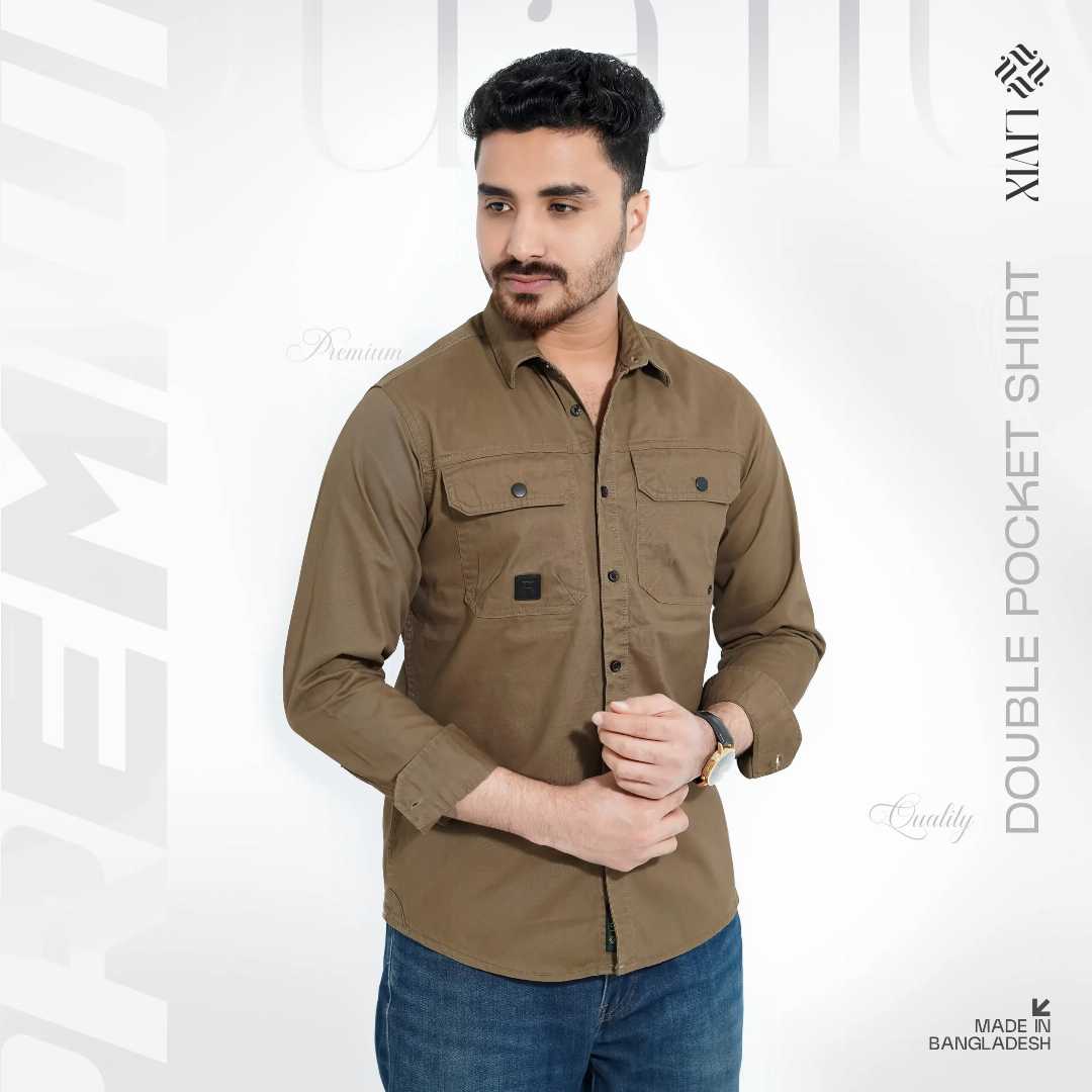 Premium,Double,Pocket,Shirt,PDPS001
