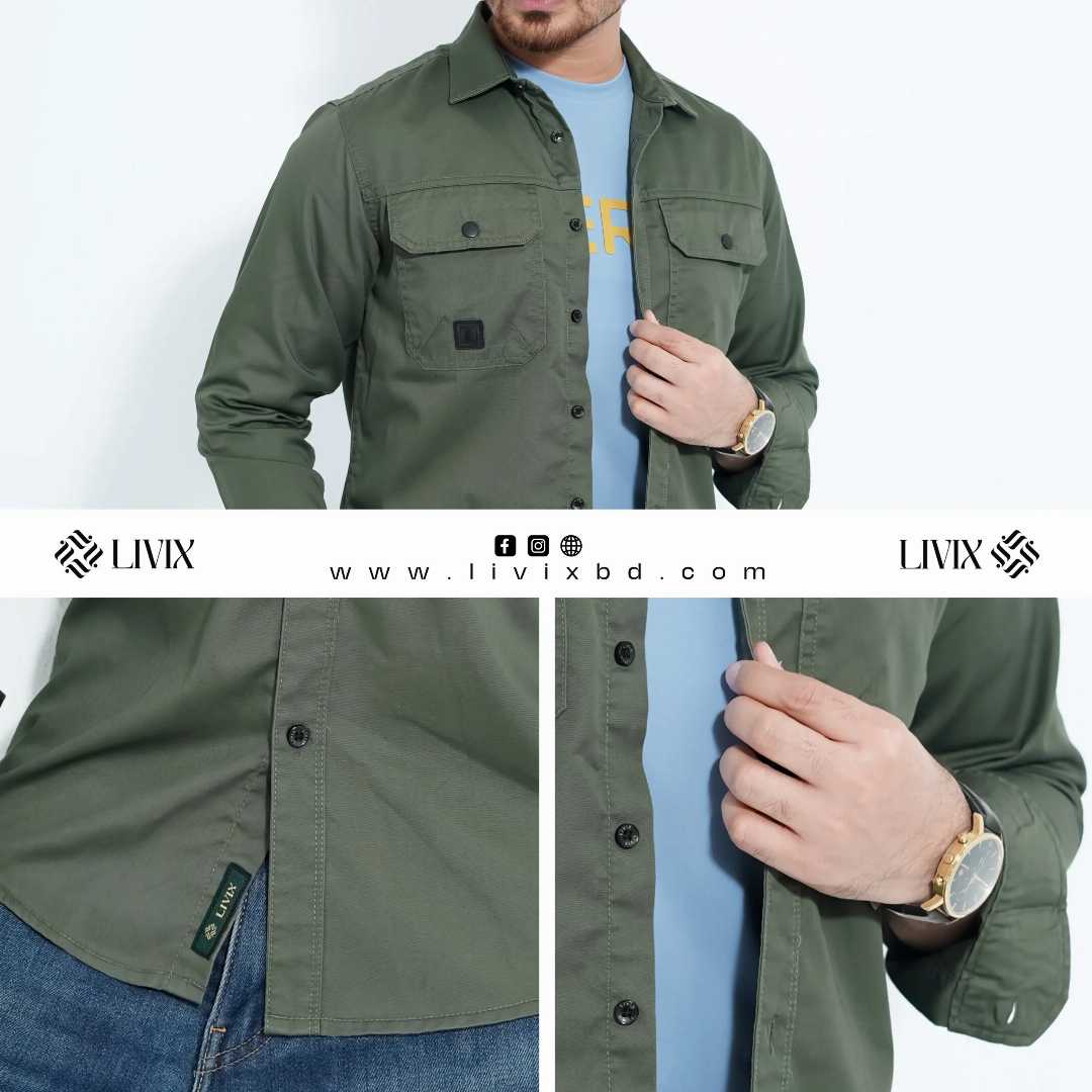 Premium,Double,Pocket,Shirt,PDPS001