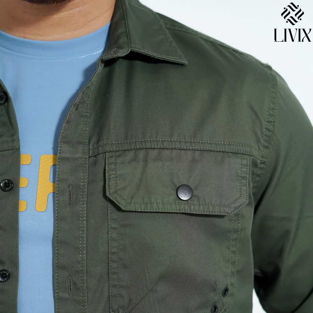 Premium,Double,Pocket,Shirt,PDPS001